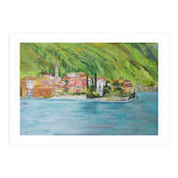 View Across The Lake To Varenna  (Print Only)