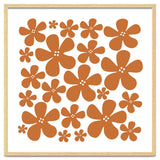 Brown Flowers Pattern thumbnail