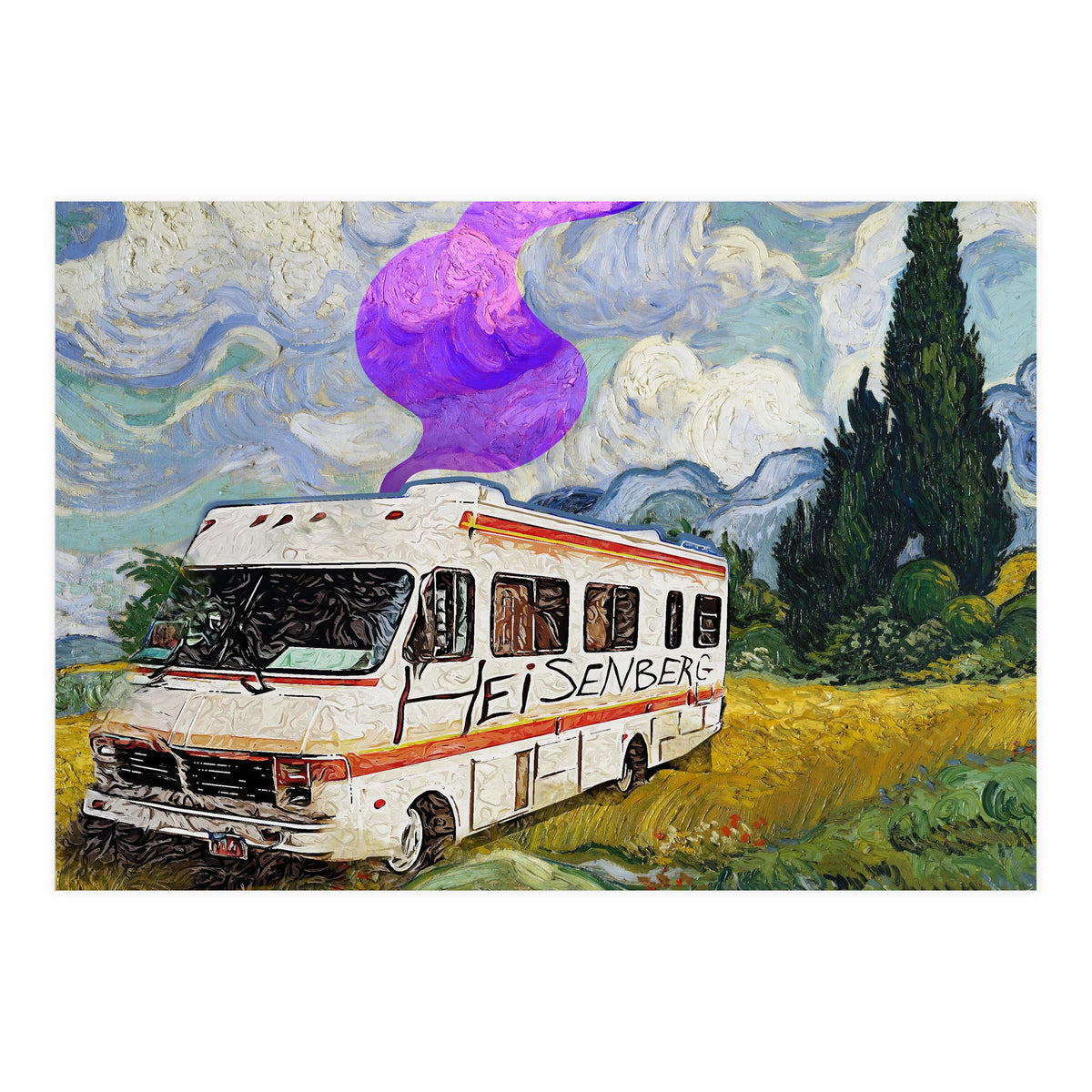 Heisenberg Impressionist (Print Only)