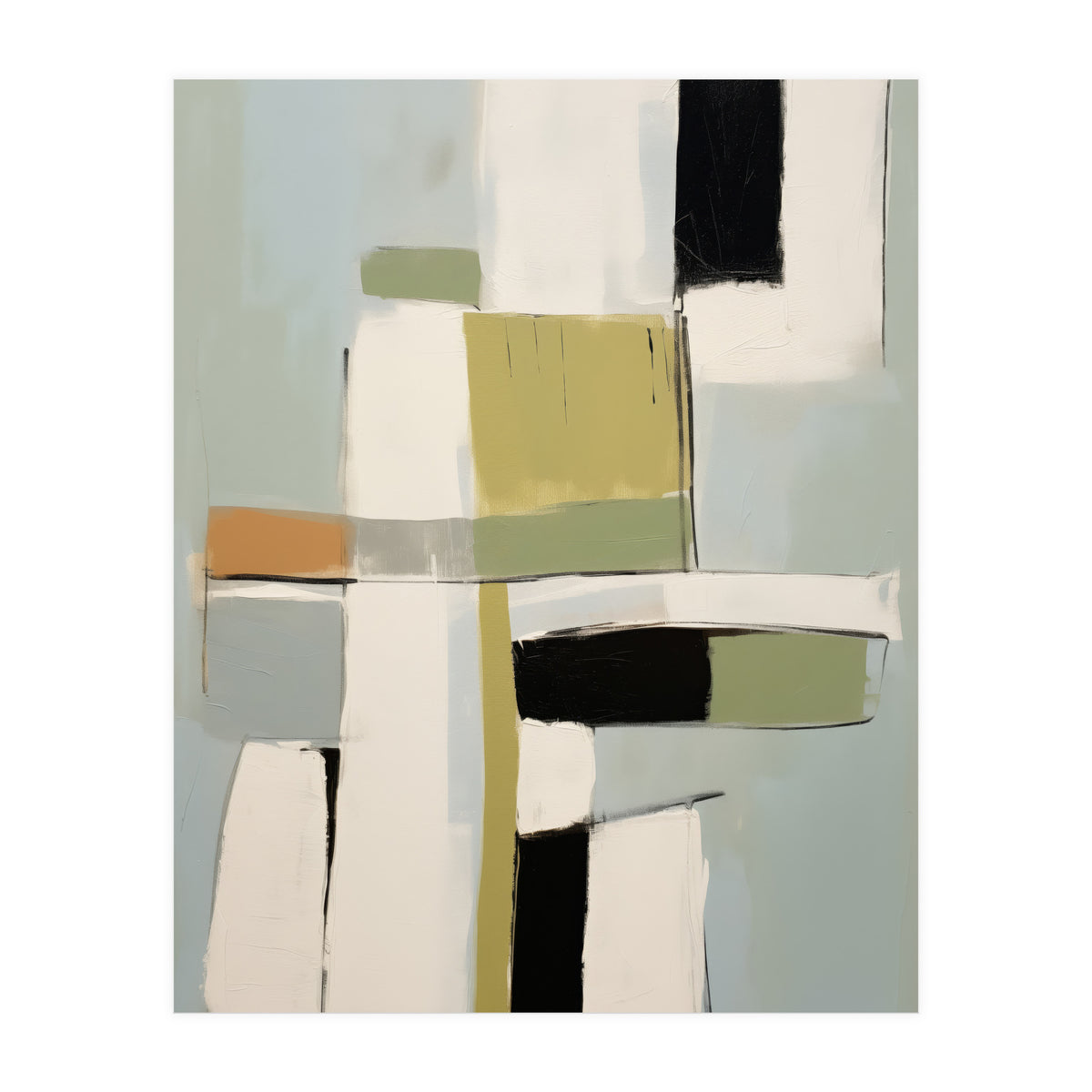 Modern Block Study 2 (Print Only)