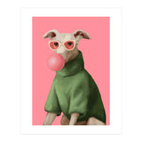 Bubblegum Pup (Print Only) thumbnail