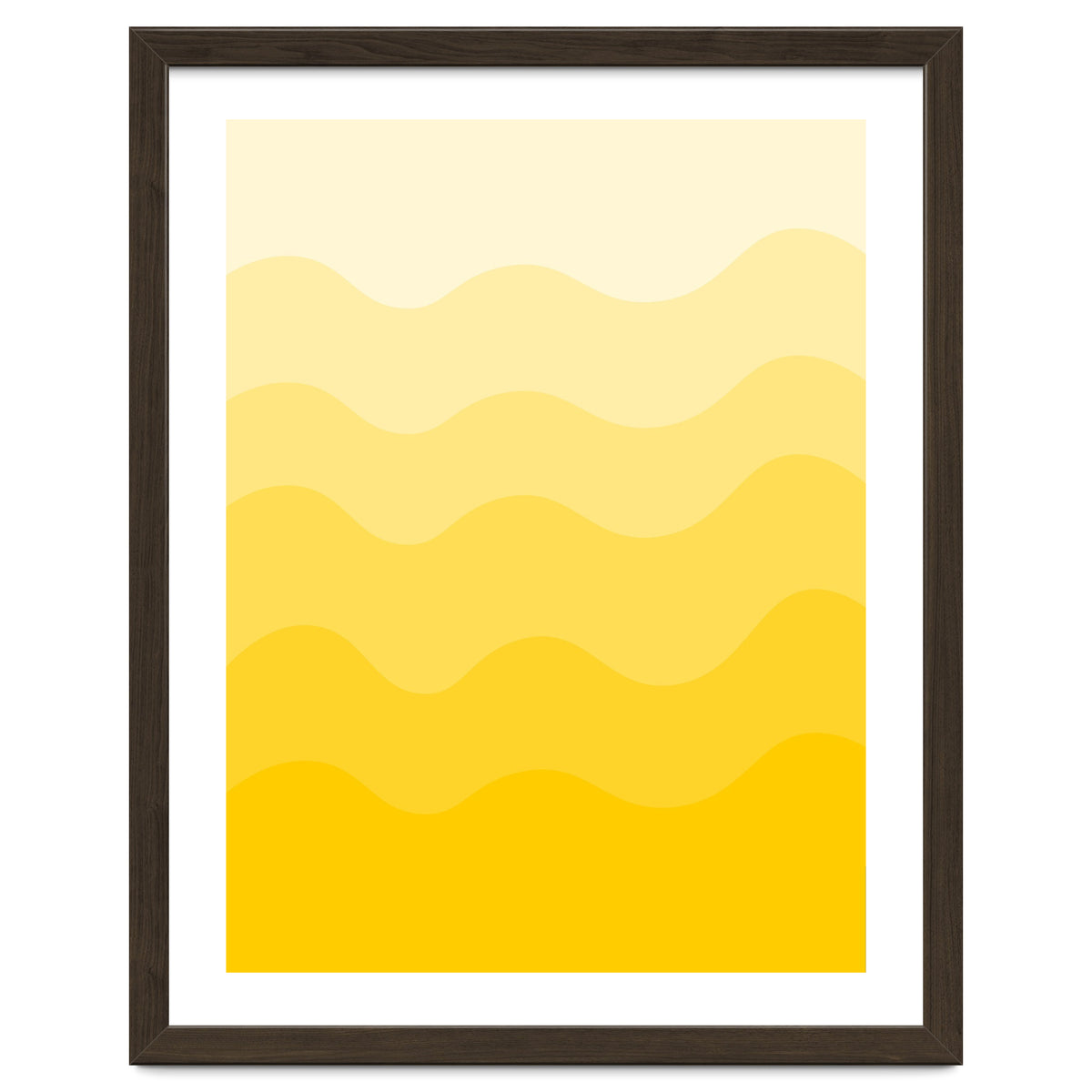 Yellow gradient design