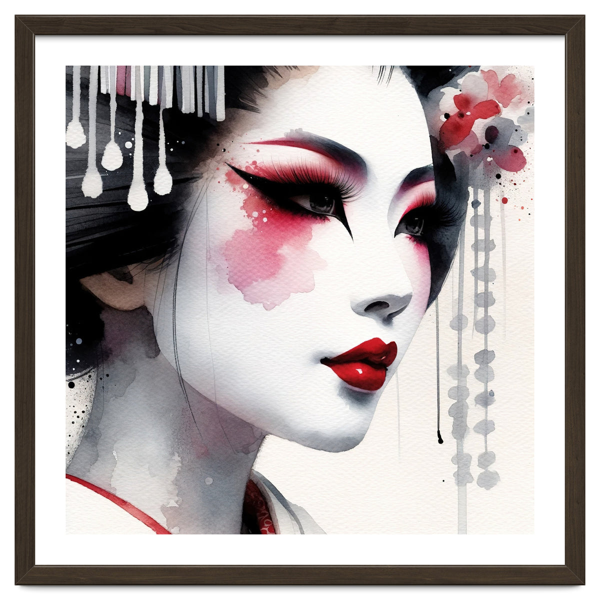 Porcelain Bloom Modern Geisha