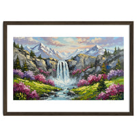Alpine Waterfall Serenade