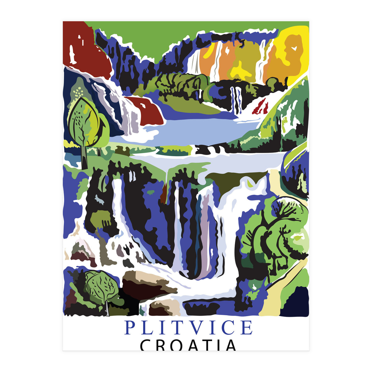 Plitvice, Croatia (Print Only)