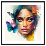 Holi Glow Hindu Portrait thumbnail