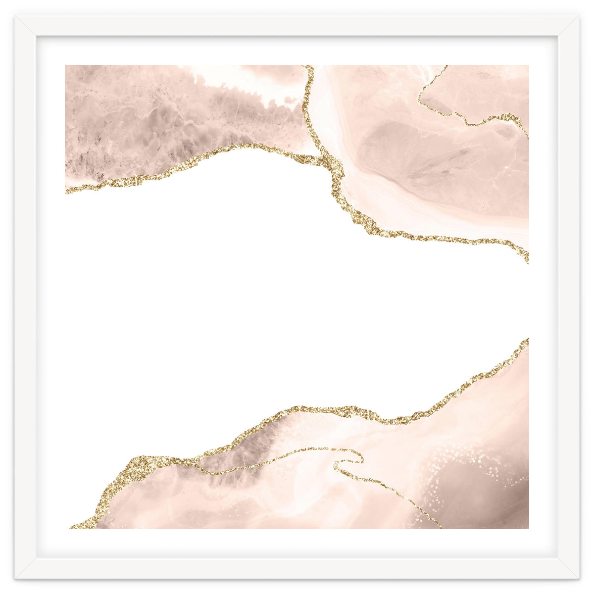Ivory & Gold Agate Texture 09