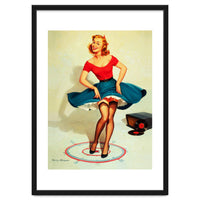 Pinup Dancing Girl