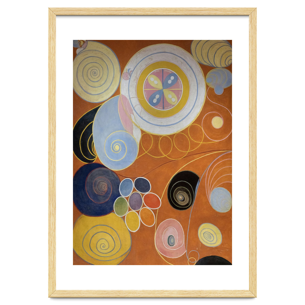 Hilma af Klint - The Ten Largest No 3 Youth Abstract Spiritual Art