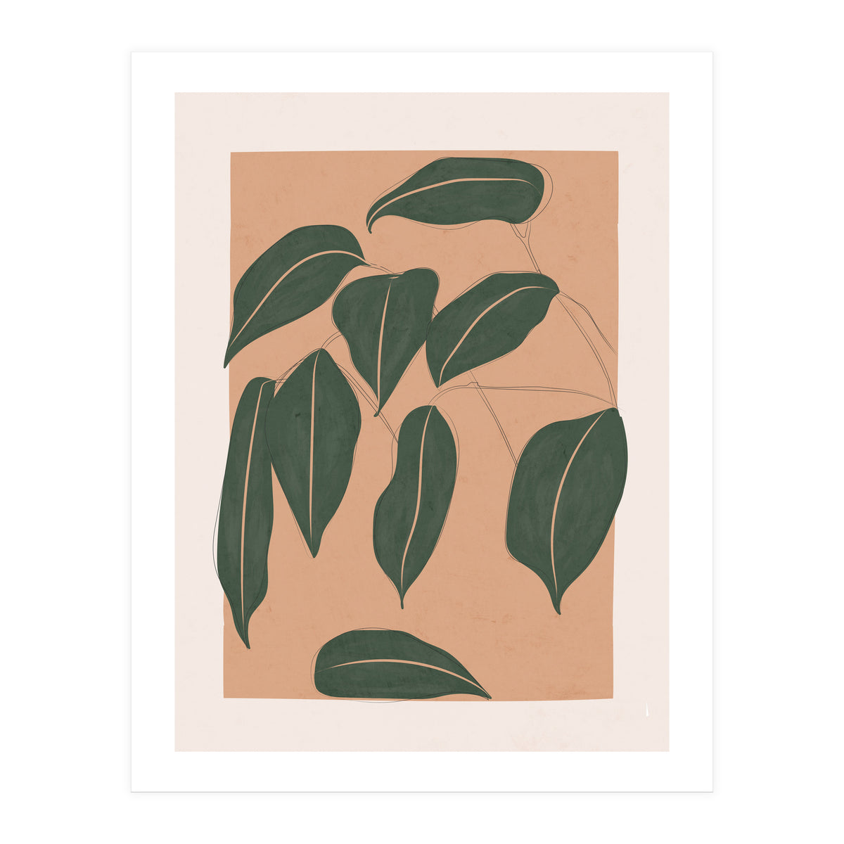 Tropical Leaves (Print Only)