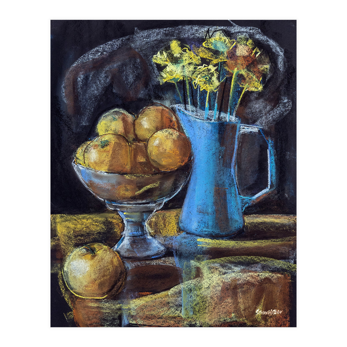 Oranges Still Life (Print Only)