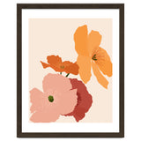 Autumn Wildflowers, Botanical Illustration Vintage Classy, Bohemian Floral Blossom Plants Bloom, Pastel Flowers Garden Nature thumbnail
