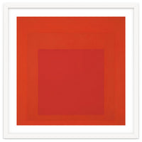 JOSEF ALBERS - HOMAGE TO THE SQUARE RED