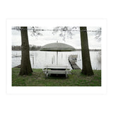 Lakeside rest place - out of season (Print Only) thumbnail