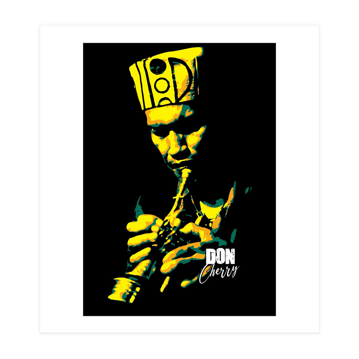 Don Cherry American Jazz Trumpeter v2 (Print Only)
