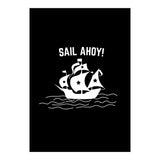 Sail Ahoy  sailing ship  (Print Only) thumbnail