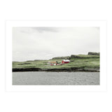Red house on the shore - Iceland (Print Only) thumbnail
