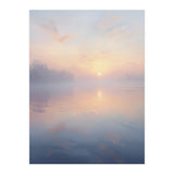 Ethereal Autumn Forest with Misty Sunlight Beams (Print Only) thumbnail