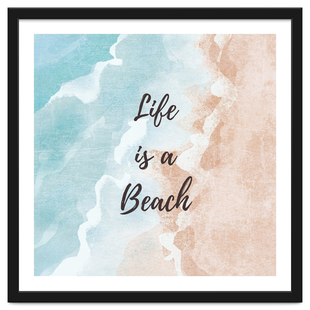 Life's a beach, enjoy the waves 🌊