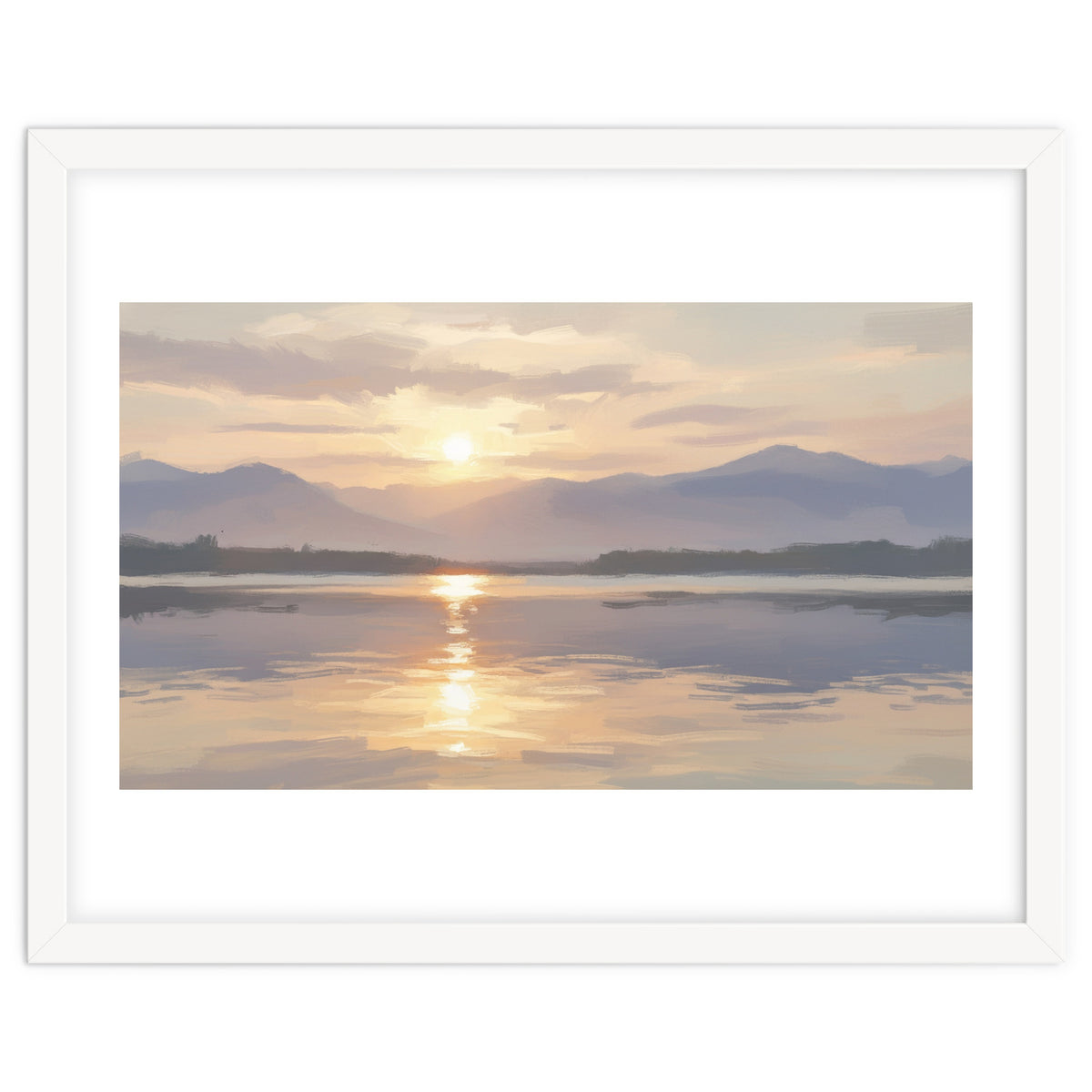 Golden Horizon at Dusk
