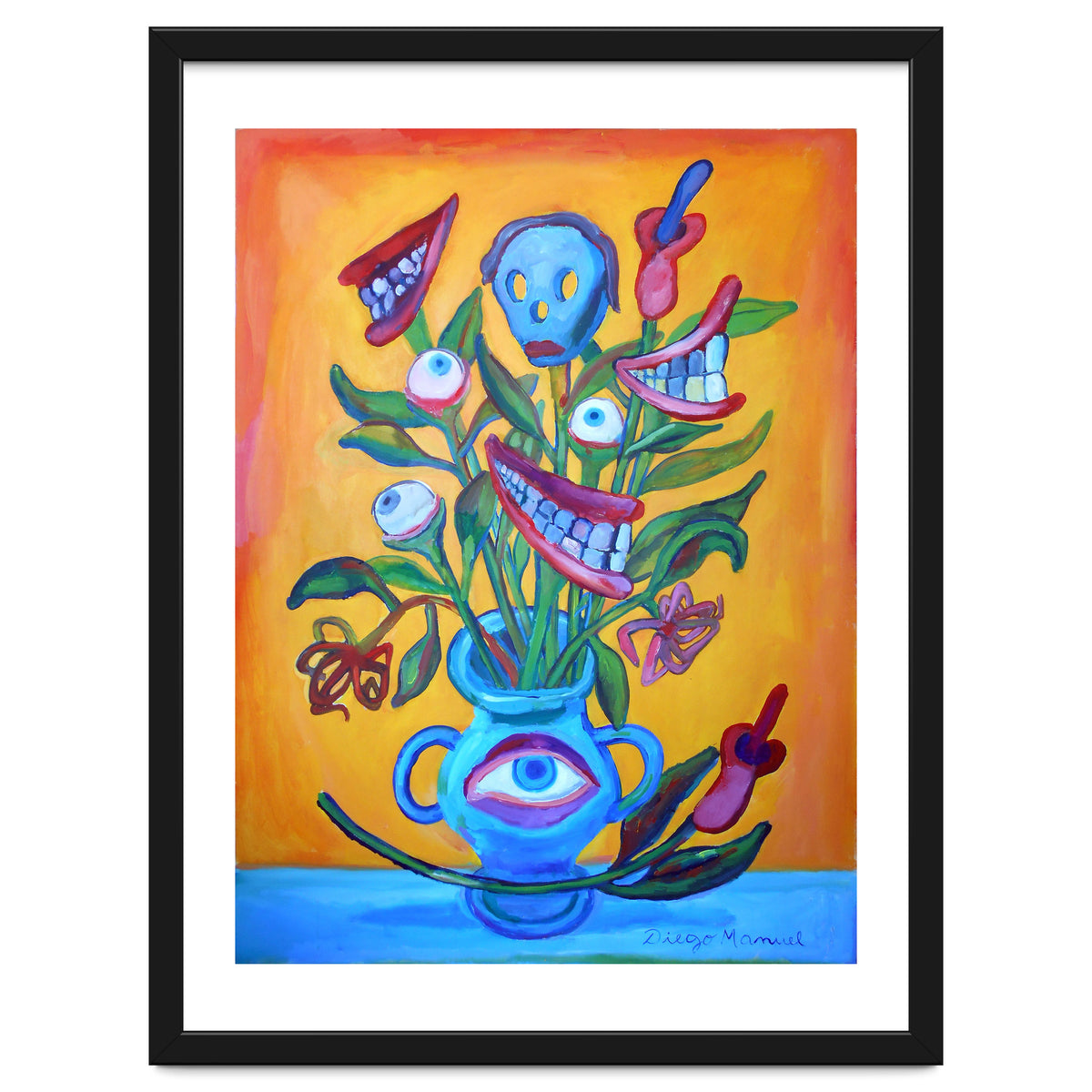 Naturaleza Muerta Y Calavera