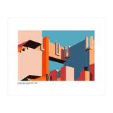 la Muralla Roja by Ricardo Bofill - Calpe (Print Only) thumbnail