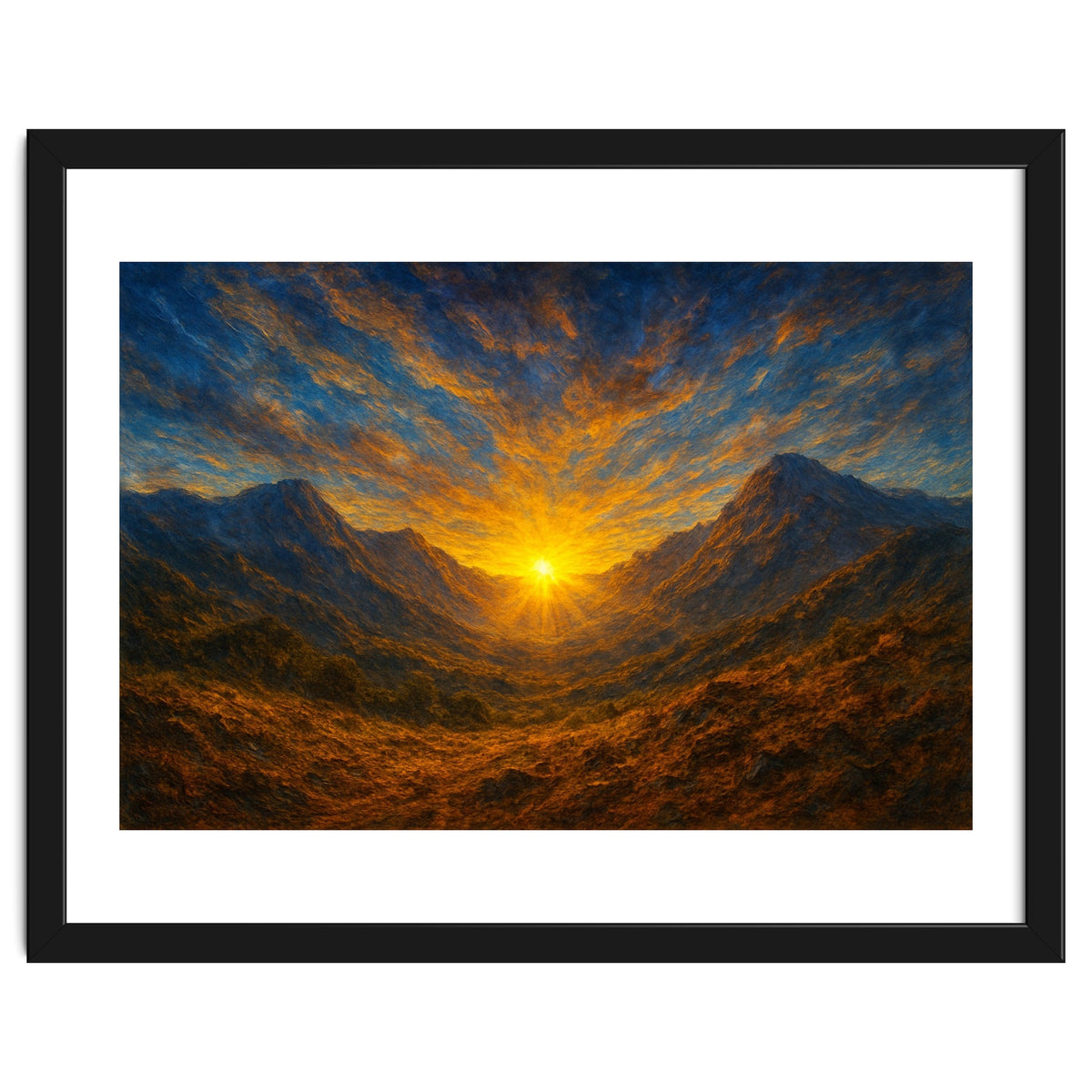 "Breath of the Mountains” From the collection “Symphony of the Elements”