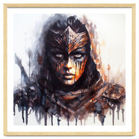 Armored Medieval Warrior Woman