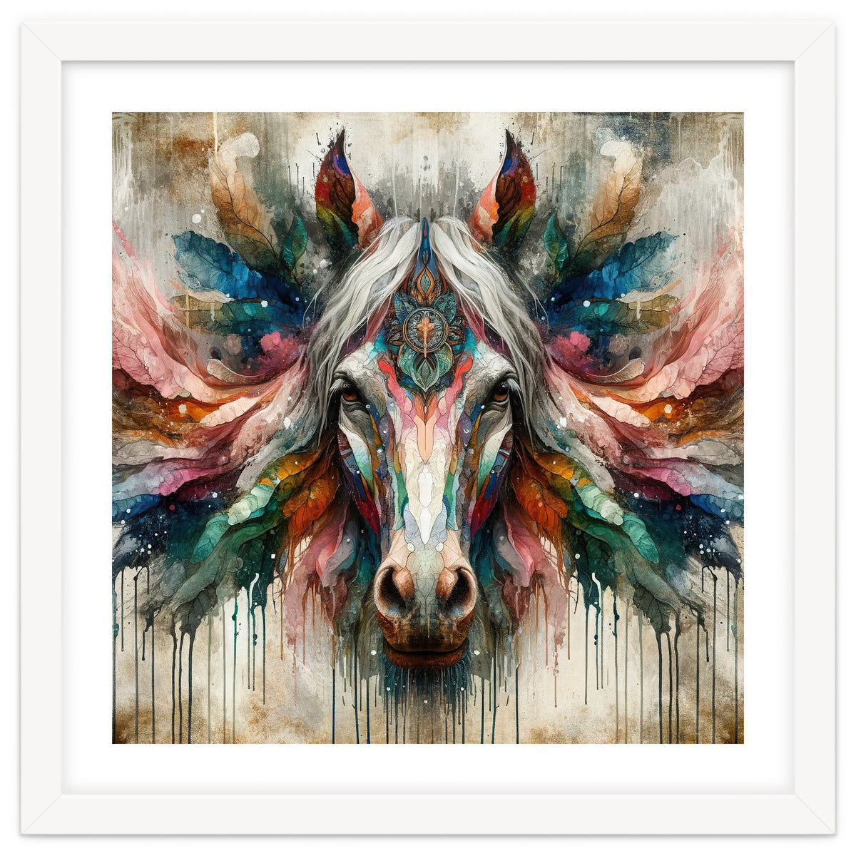 Ornate Horse Portrait