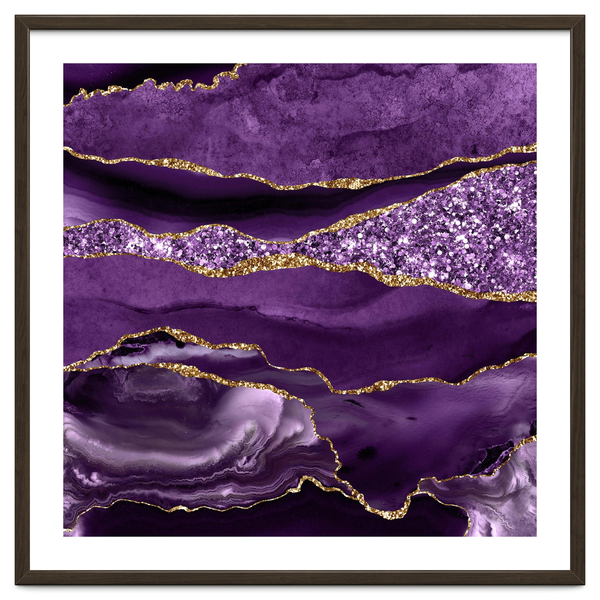 Agate Glitter Ocean Texture 01