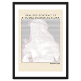 Idealised Portrait of a Young Woman as Flora – Bartolomeo Veneto (ascii art) thumbnail