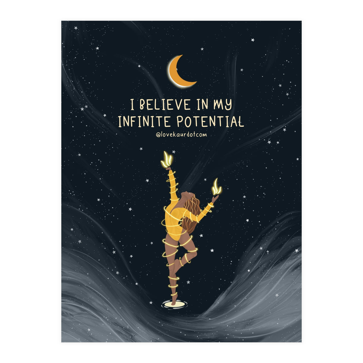 I Believe In My Infinite Potential (Print Only)