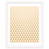 Blush + Gold Triangles #society6 #decor #buyart thumbnail