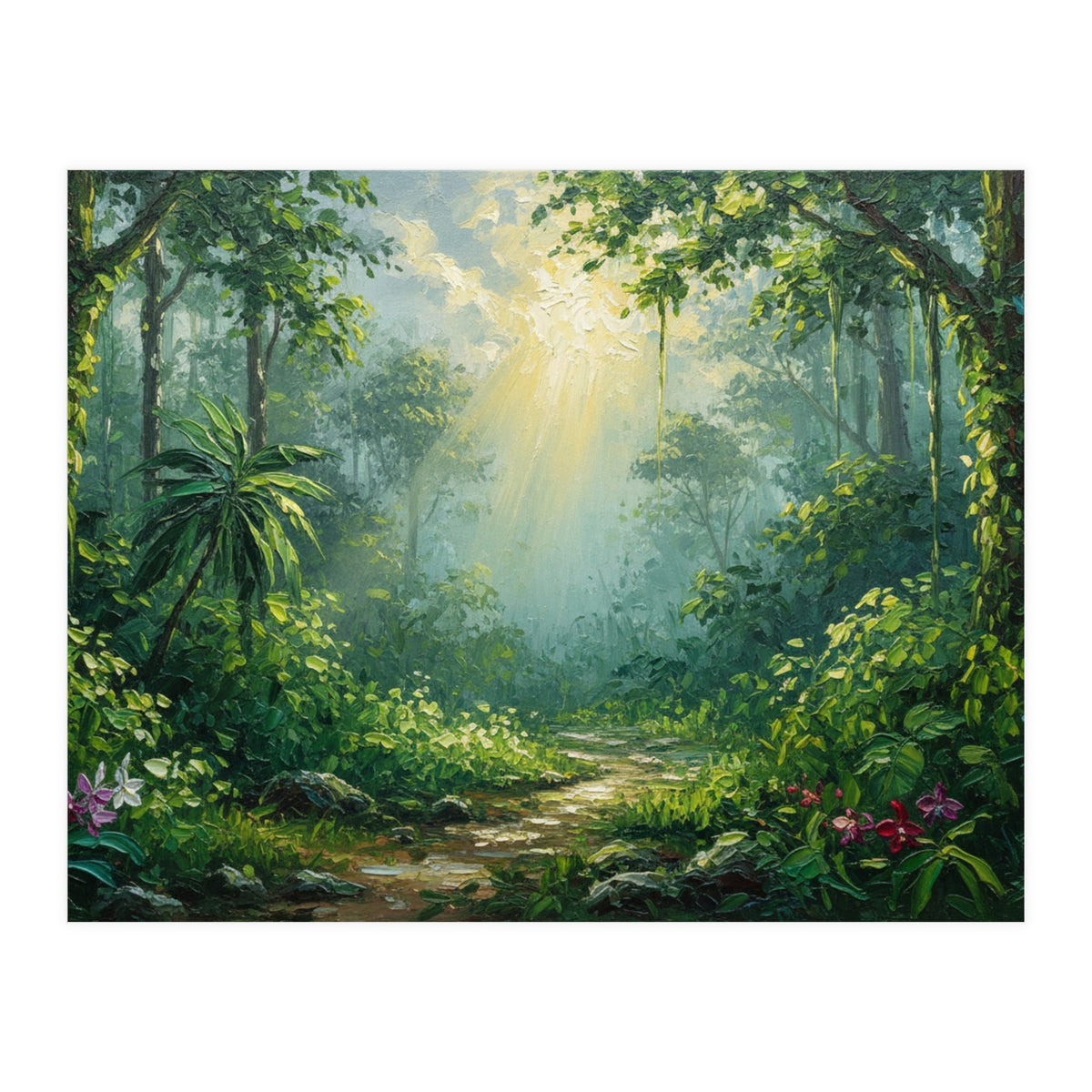 Sunlight in the Sacred Grove (Print Only)