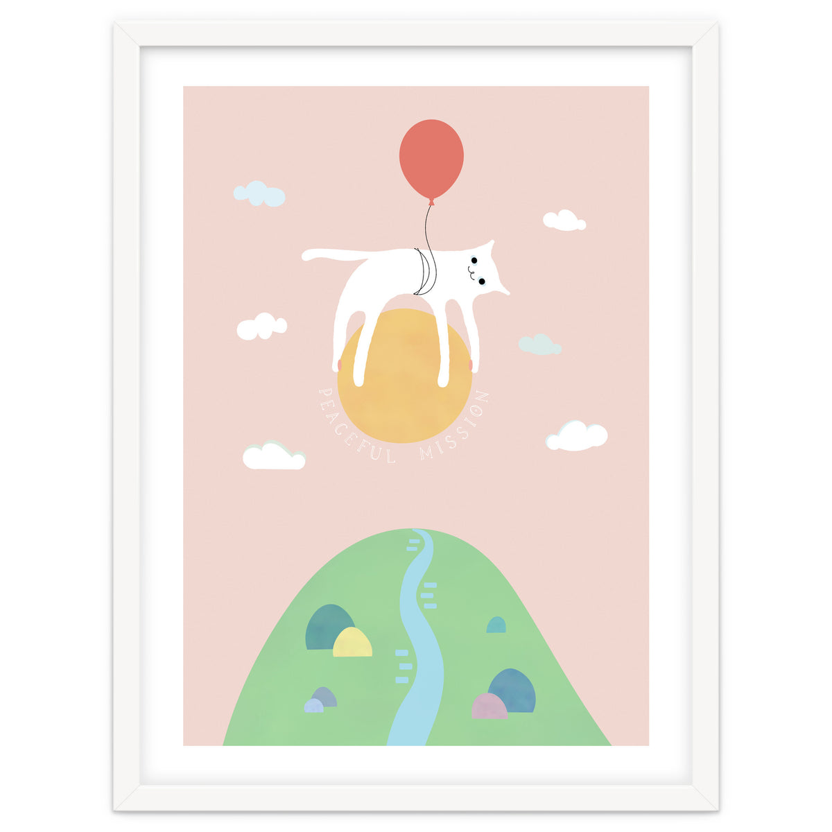 PEACEFUL MISSION CAT