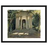THE VILLA ADRIANA OF TIVOLI (ROME) - 1926 - OIL ON CANVAS - 0.60 X 0.70 M. thumbnail