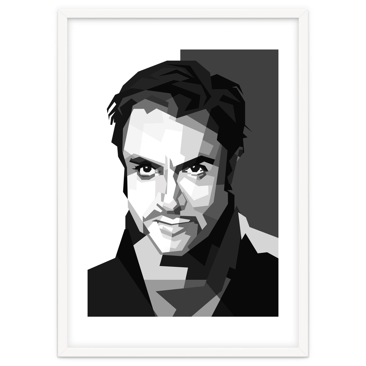 Simon Le Bon British Singer Black Illustration