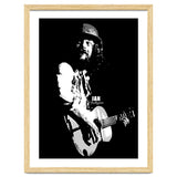 Ian Anderson Rock Music Legend in Grayscale thumbnail