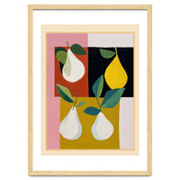 Modern Pears Still Life II