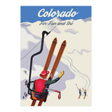 Colorado For Fun And Ski (Print Only) thumbnail