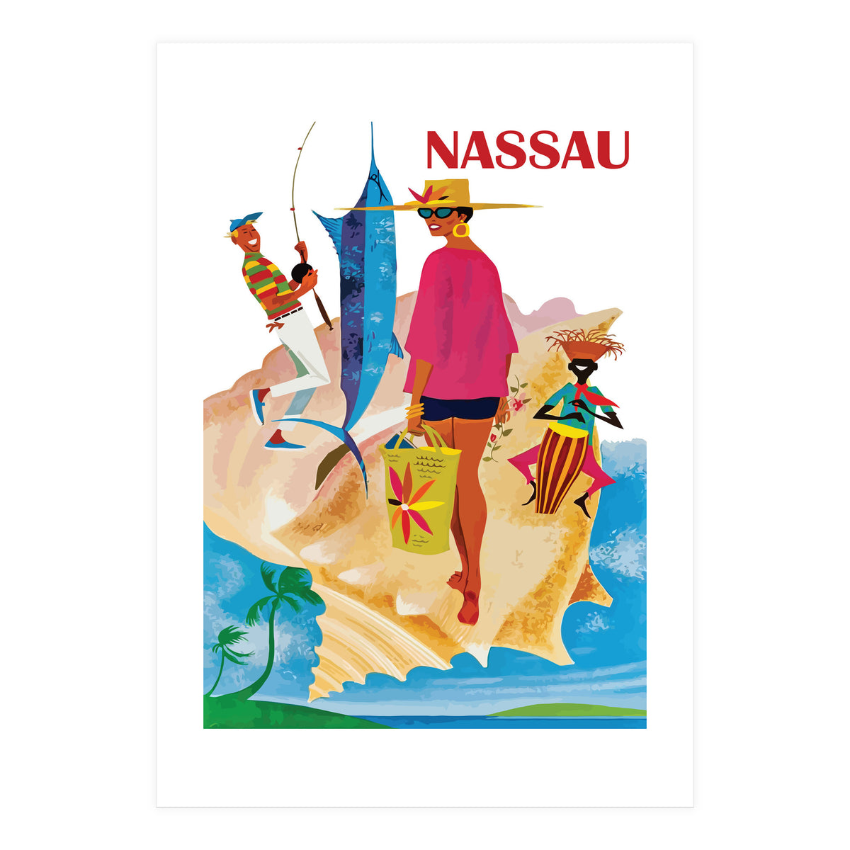 Nassau, Bahamas (Print Only)