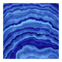 Blue Agate Texture 02 (Print Only)