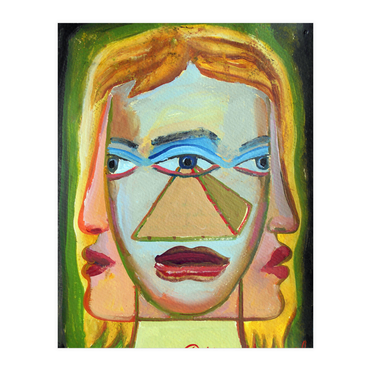 Cabeza De Mujer 20 (Print Only)