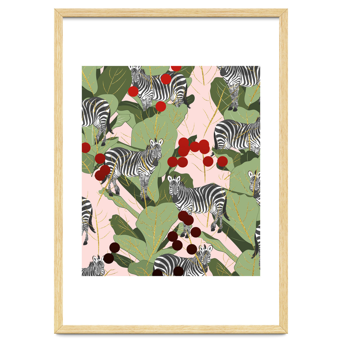 Zebra Harem #society6 #decor #buyart