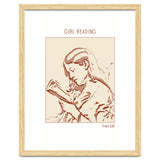 Girl Reading – Franz Eybl thumbnail
