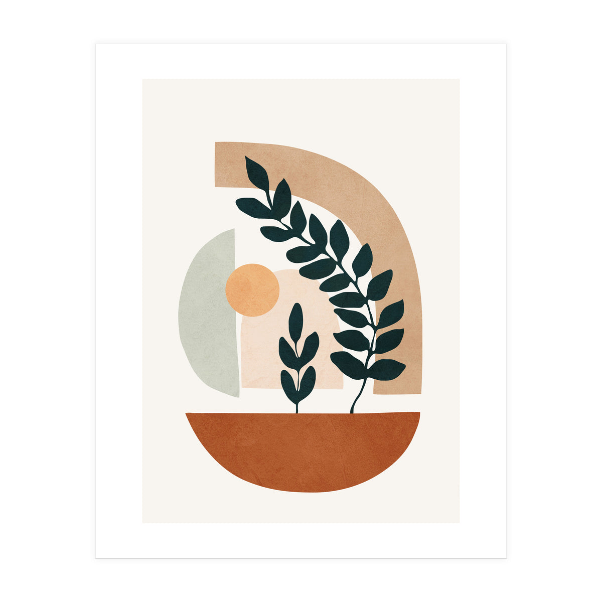 Soft Shapes III (Print Only)