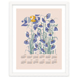 calendar 2025 pastel flowers thumbnail