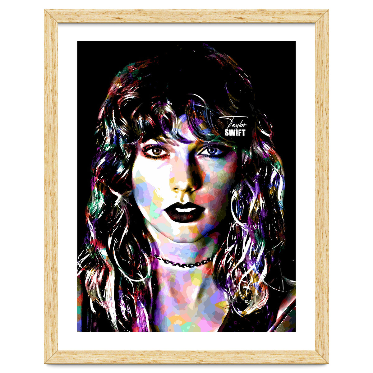 Taylor Swift Colorful Art 3