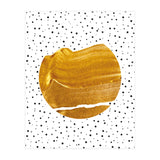 Stay Gold | Abstract Geometric Painting | Polka Dots Quirky Eclectic | Modern Boho Luxe (Print Only) thumbnail