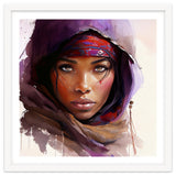 Watercolor Tuareg Woman #6 thumbnail